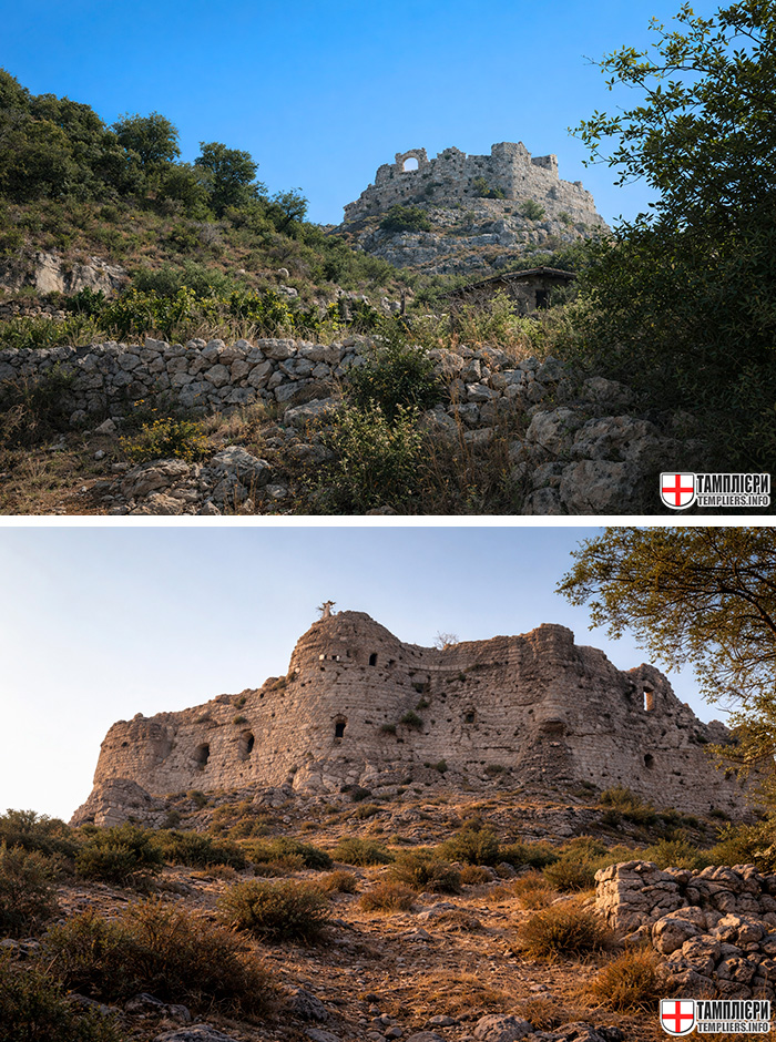 Гастон. Підйом до замку зі сходу