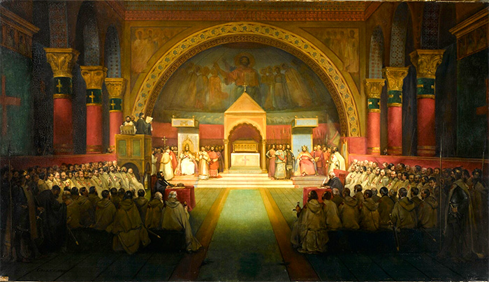 Капітул ордену тамплієрів в Парижі 22 квітня 1147 року